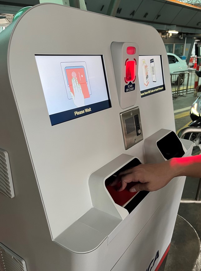 Passport Scanning at BIKES