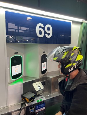 Successful biometric verification