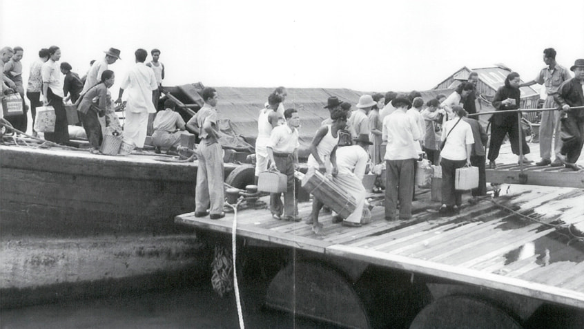 Arrival of Immigrants by Boat