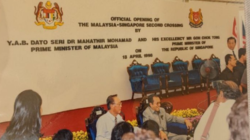 Opening of Tuas
