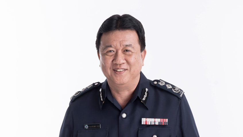 Former Commissioner, Mr Clarence Yeo