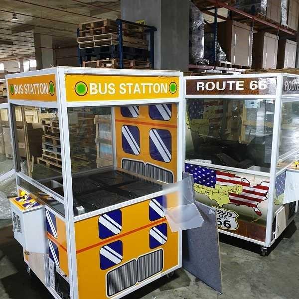 GM01 The Game Machines which were used to conceal the duty-unpaid cigarettes