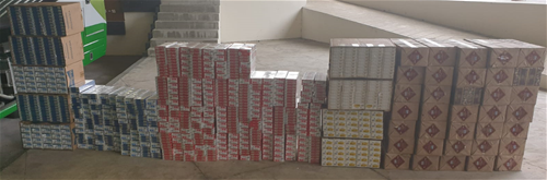 925 cartons of duty-unpaid cigarettes seized