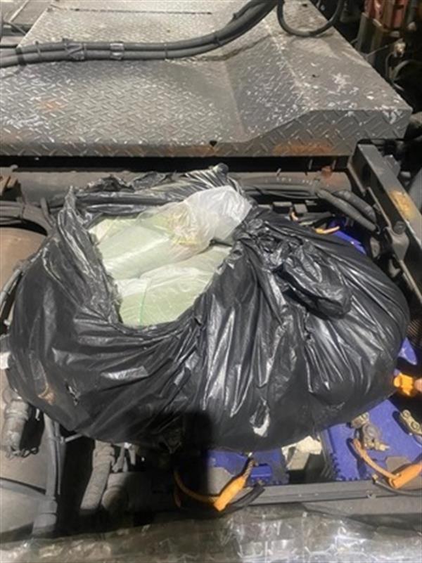 ICA officers uncovered a trash bag containing 22 bundles of about 5.8kg of kratom leaves