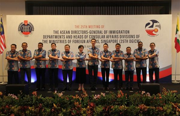 Photo of the ASEAN Directors-General of Immigration, Heads of Consular Affairs Divisions of the Ministries of Foreign Affairs and ASEAN Secretariat