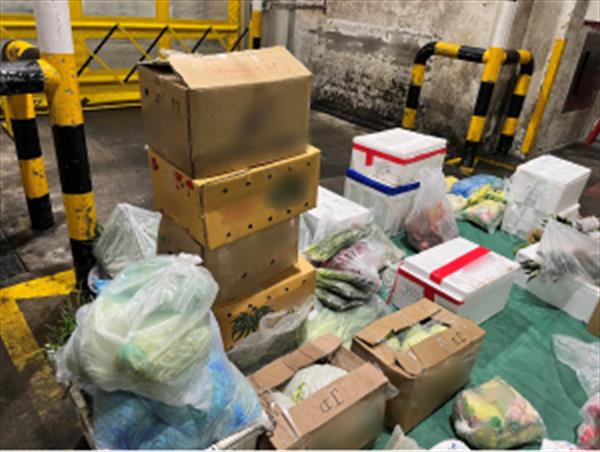 All illegal imports are seized