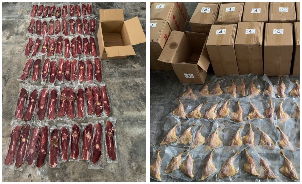 Consignment of meat products seized
