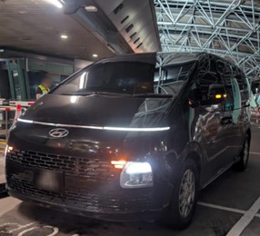 The Malaysia-registered car directed for further checks