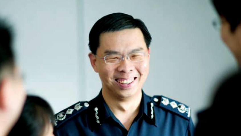 1st Commissioner of ICA, Mr Lock Wai Han