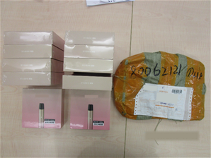 Seized exhibits from intercepted parcels - 13 Nov Seized exhibits from intercepted parcels - 13 Nov