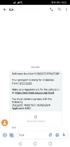 Samples of Mobile Phone Screenshots with the Push Notifications digipush02