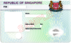 Physical Dependant's Pass Card front Physical Dependant's Pass Card front